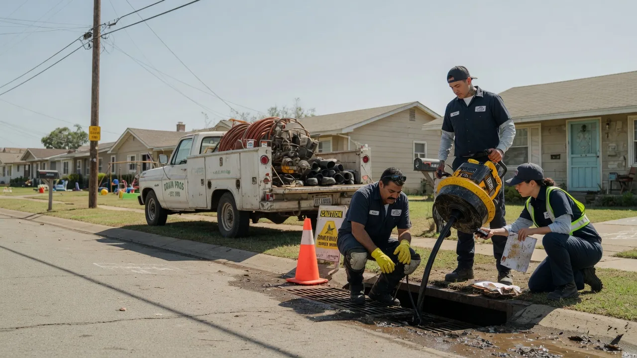Drain Cleaning in Crawford, OK near me